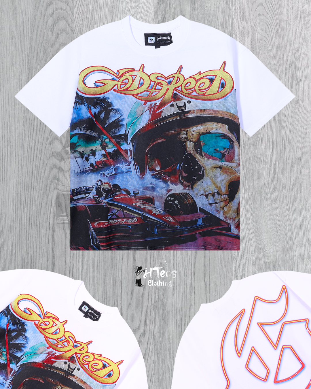 White Godspeed T-Shirt