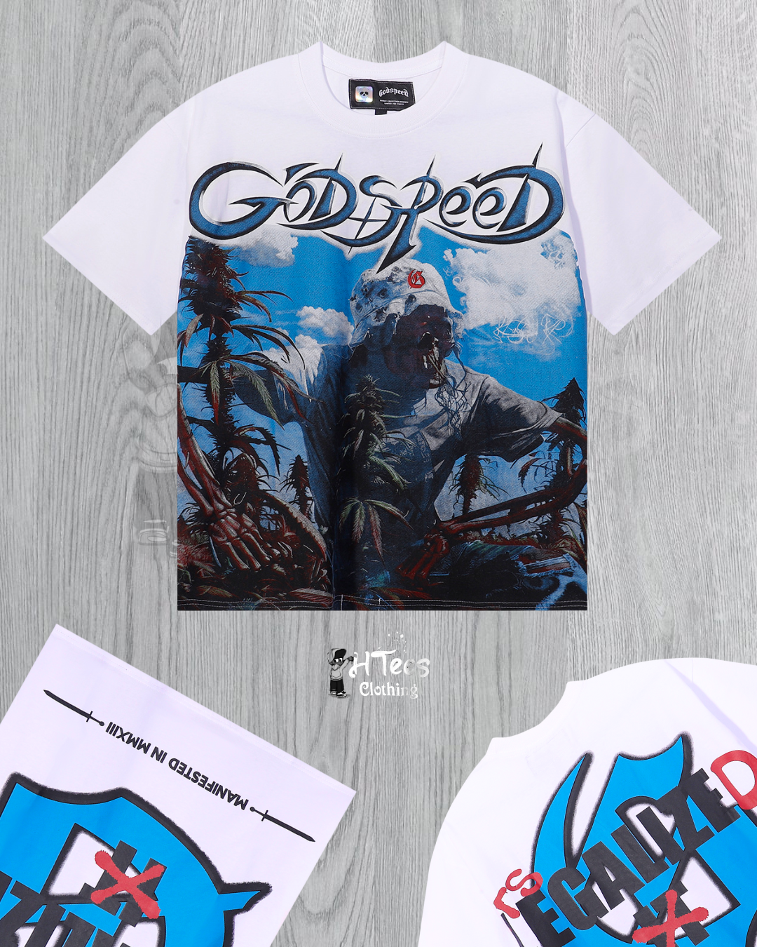 White Godspeed T-Shirt