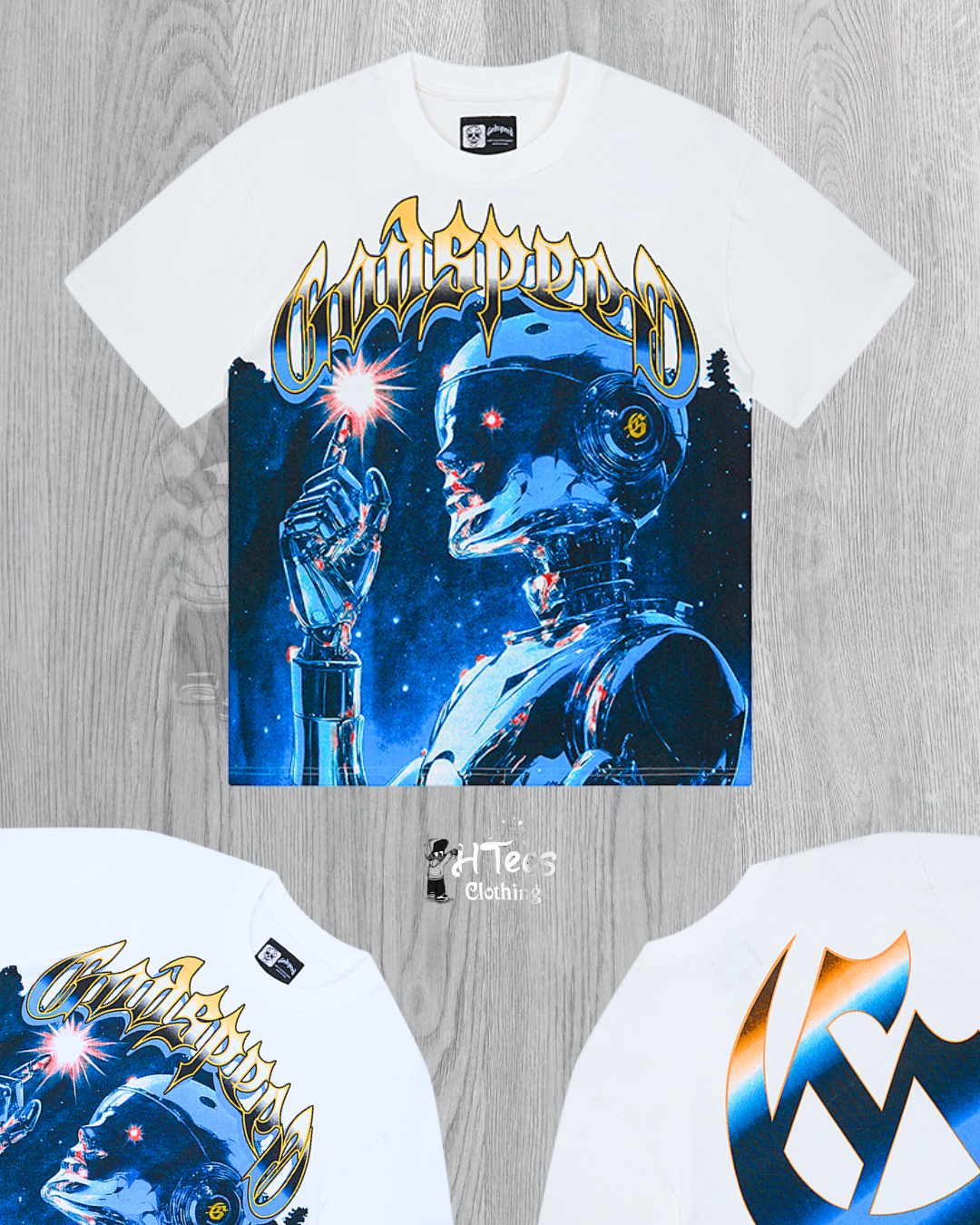 White Godspeed T-Shirt