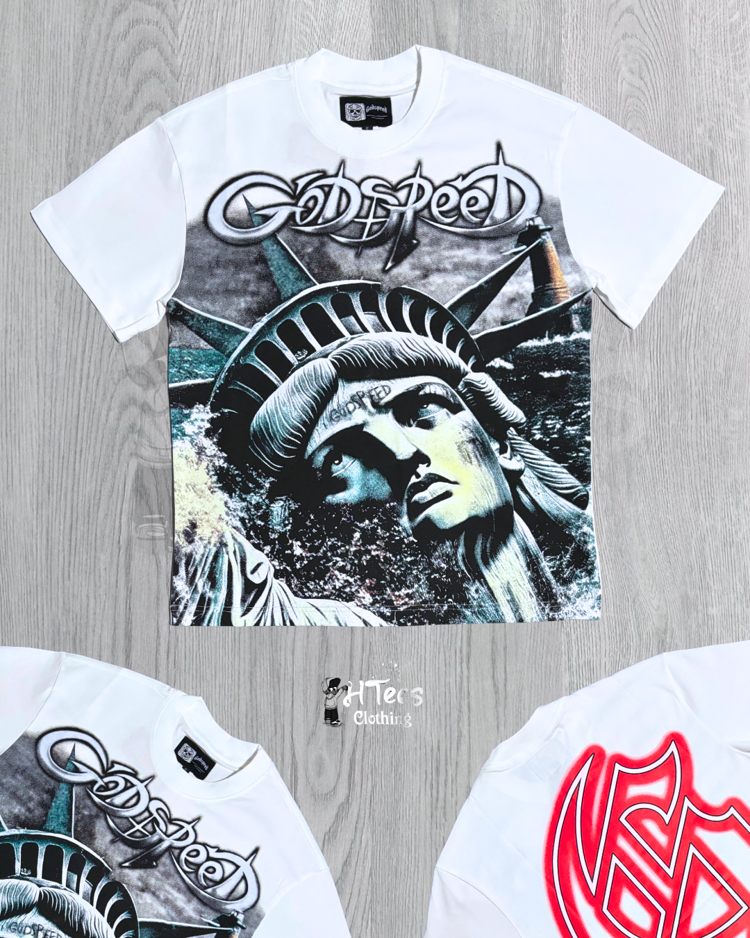 White Godspeed T-Shirt