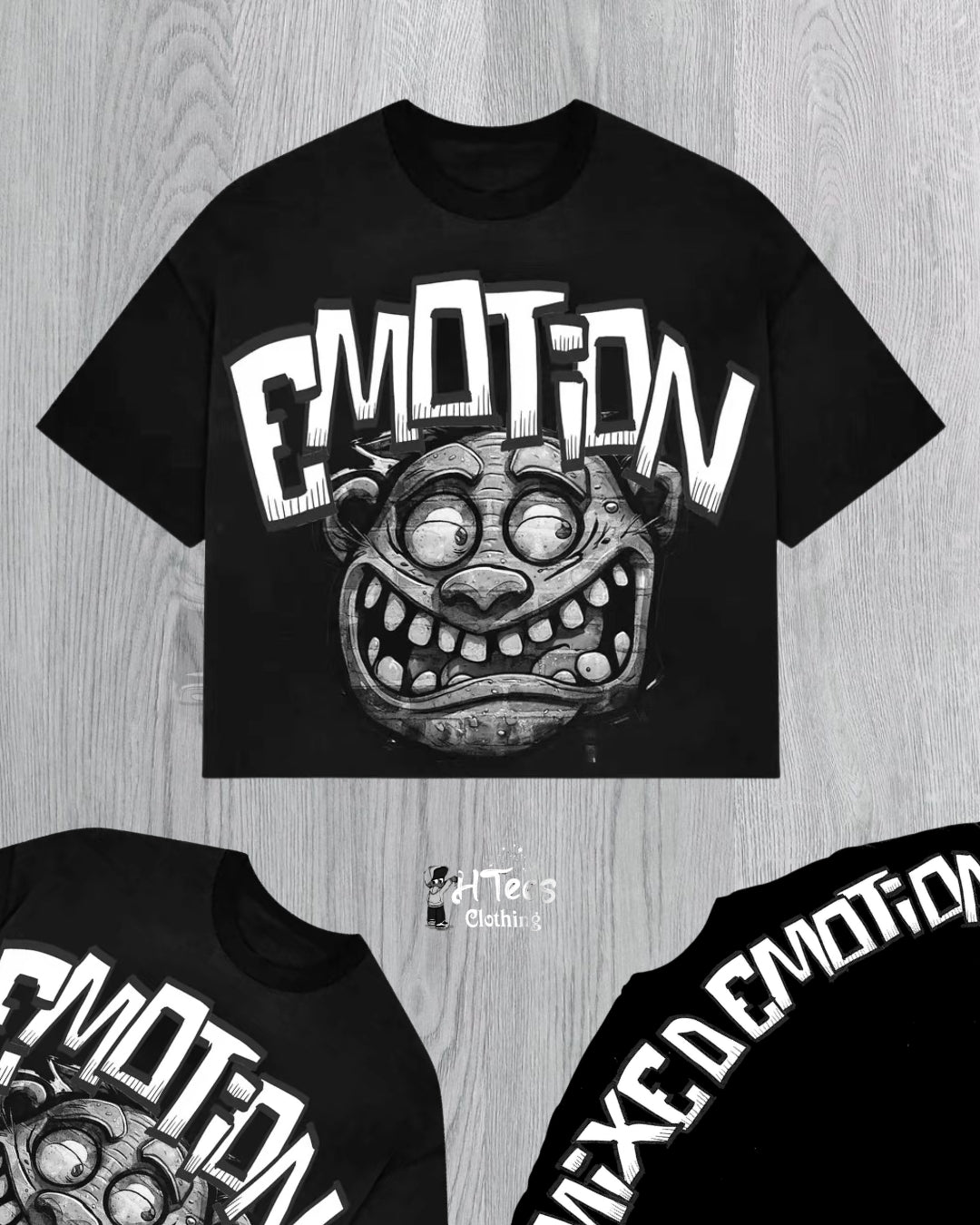 Black Mixed Emotions T-Shirt