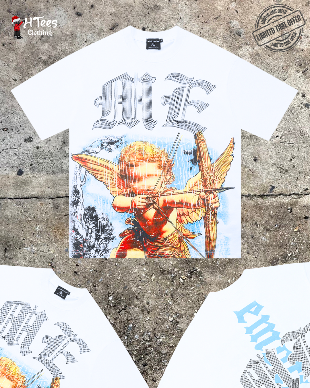 White Mixed Emotions Slingshot T-Shirt