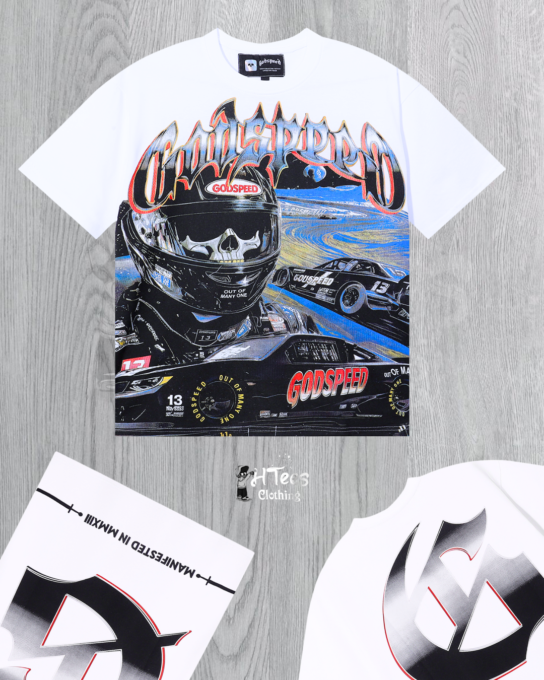 White Godspeed T-Shirt