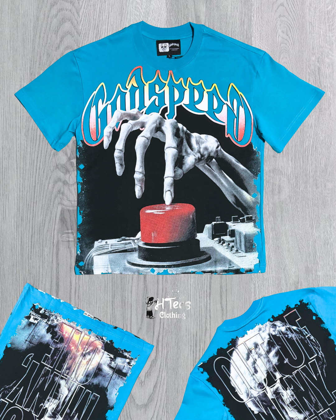 Blue Godspeed T-Shirt