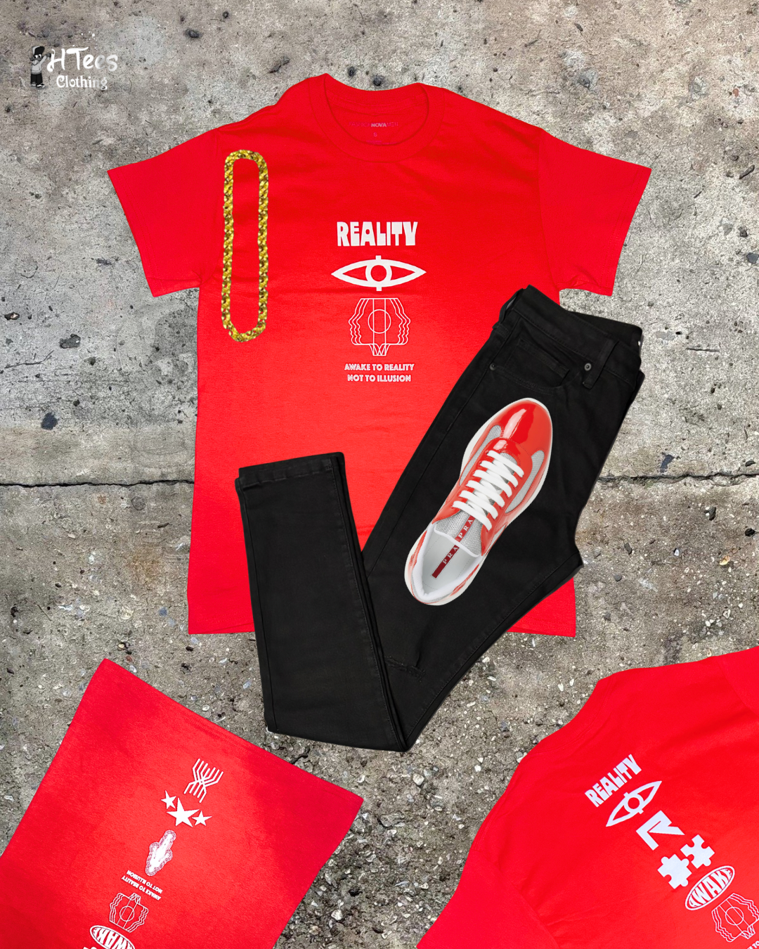 Red Reality Nova T-Shirt