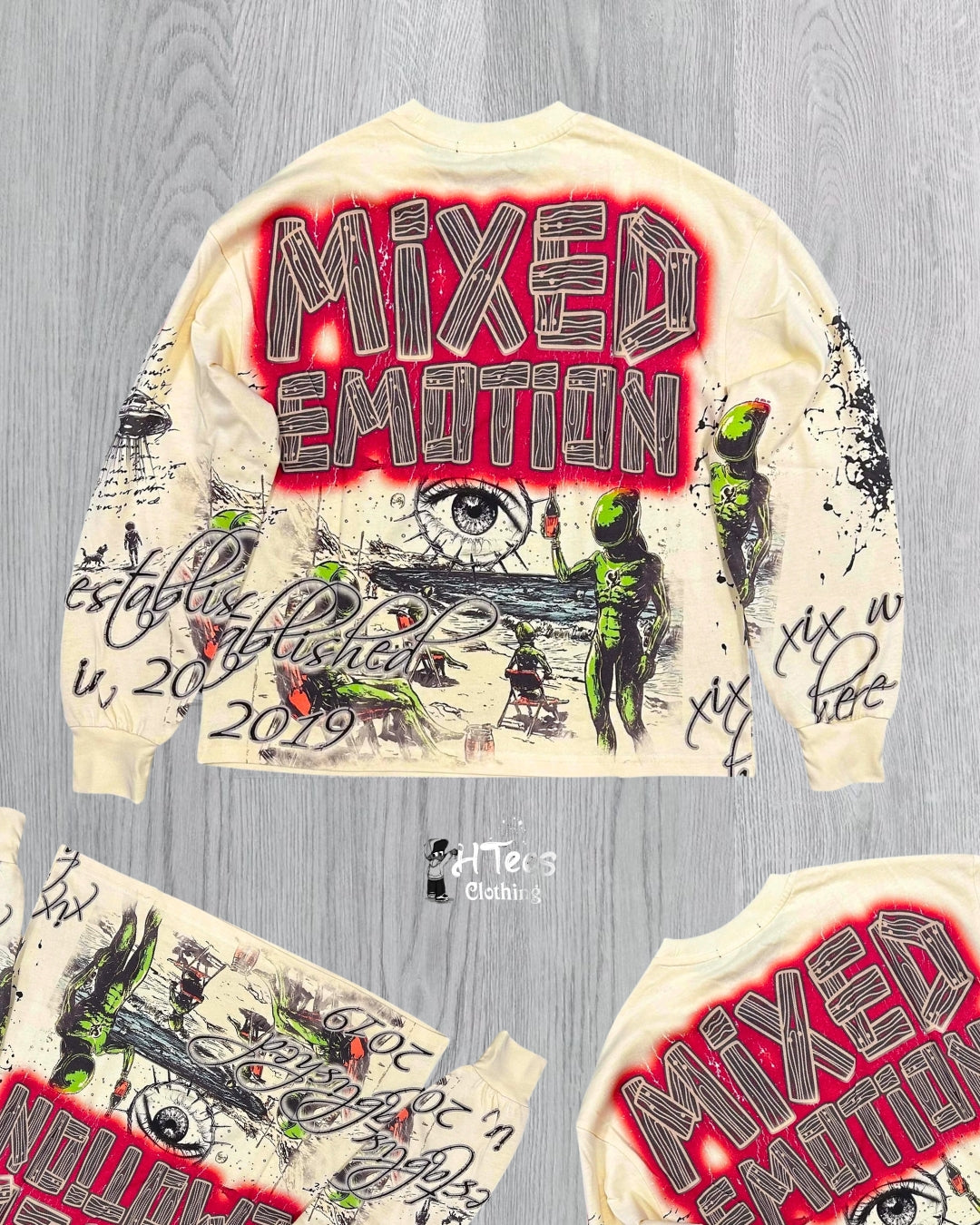 Cream Mixed Emotions Sweatshirt