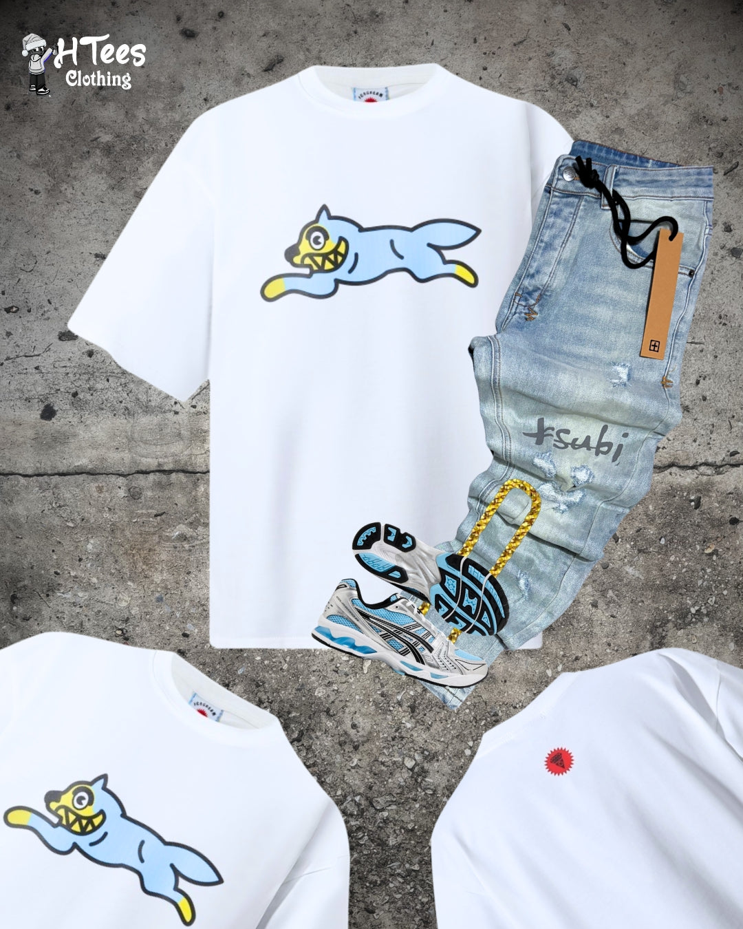 White ICECREAM T-Shirt