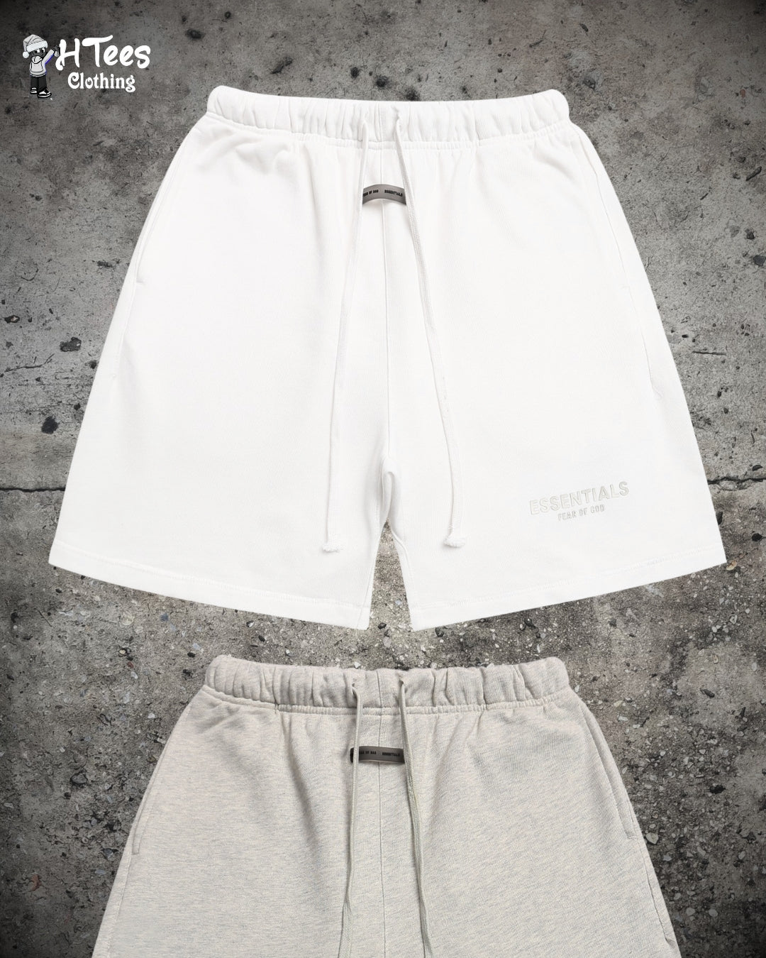 White Essentials Shorts