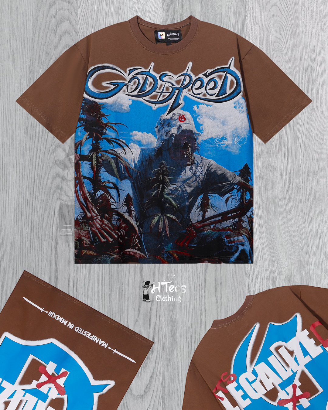 Brown Godspeed T-Shirt