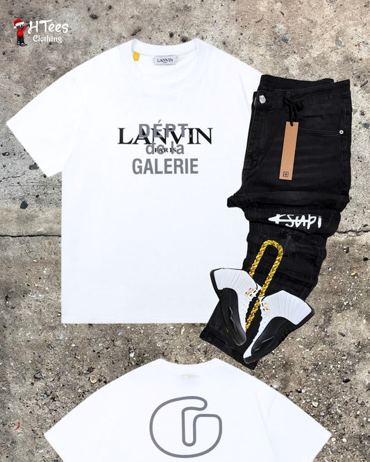 White Lanvin x Gallery Dept. T-Shirt