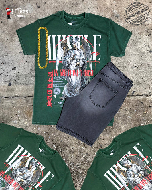 Green Hustle Nova T-Shirt