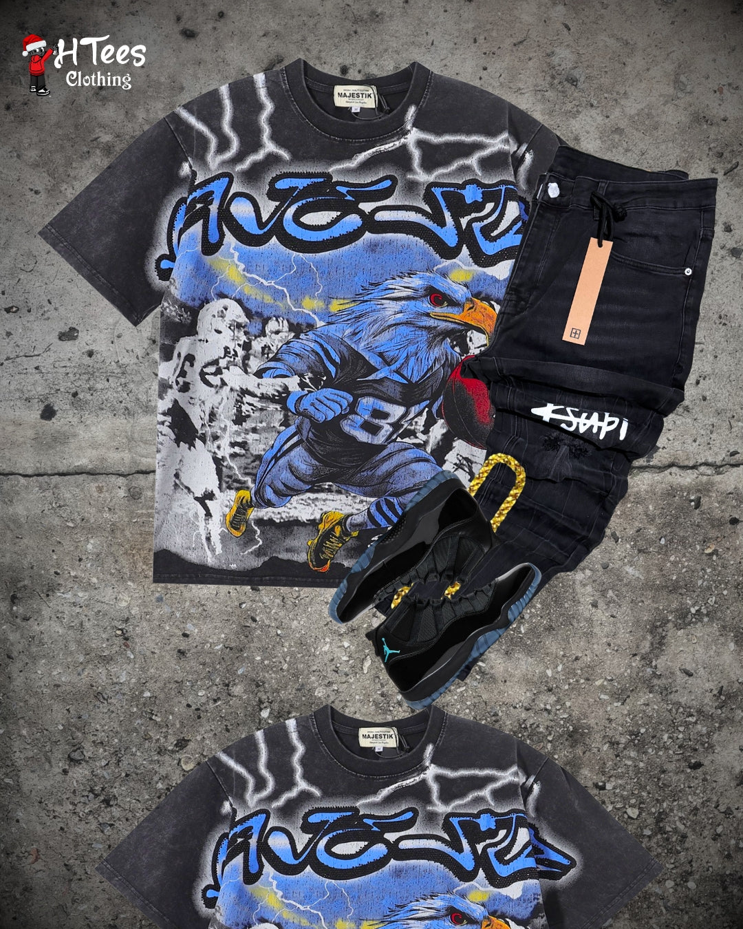 Majestik NFL Ani. T-Shirt