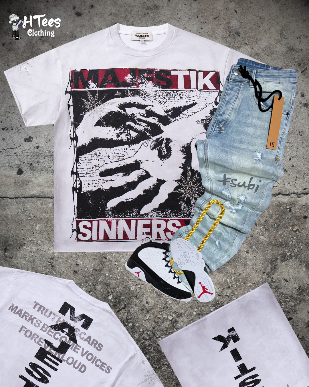 White Majestik T-Shirt