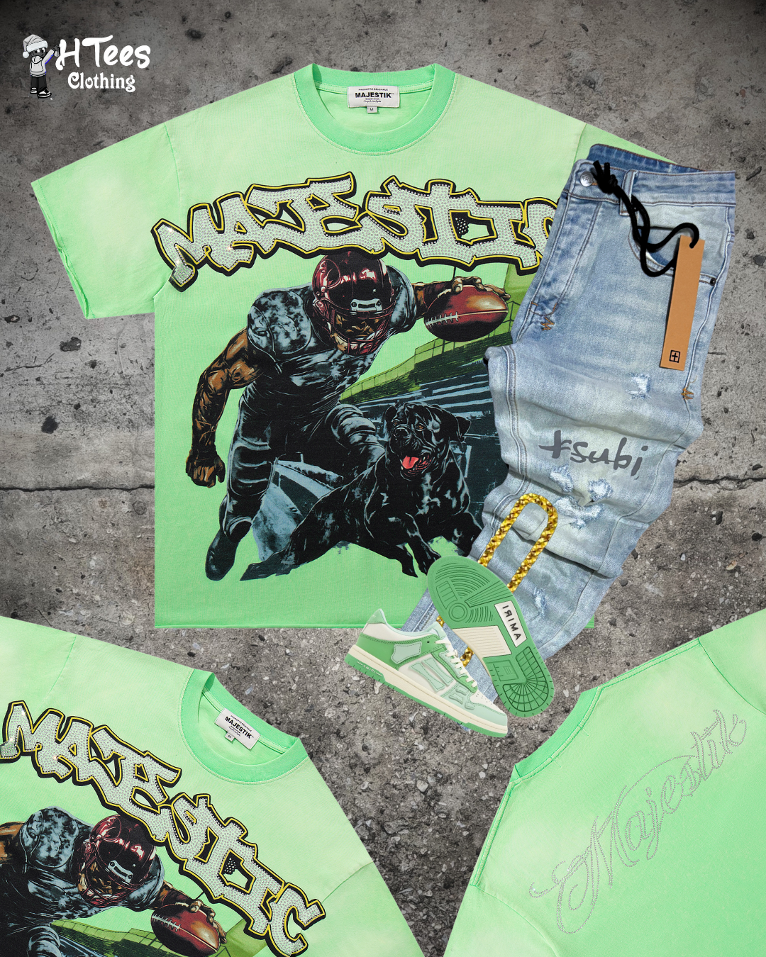 Green Majestik T-Shirt