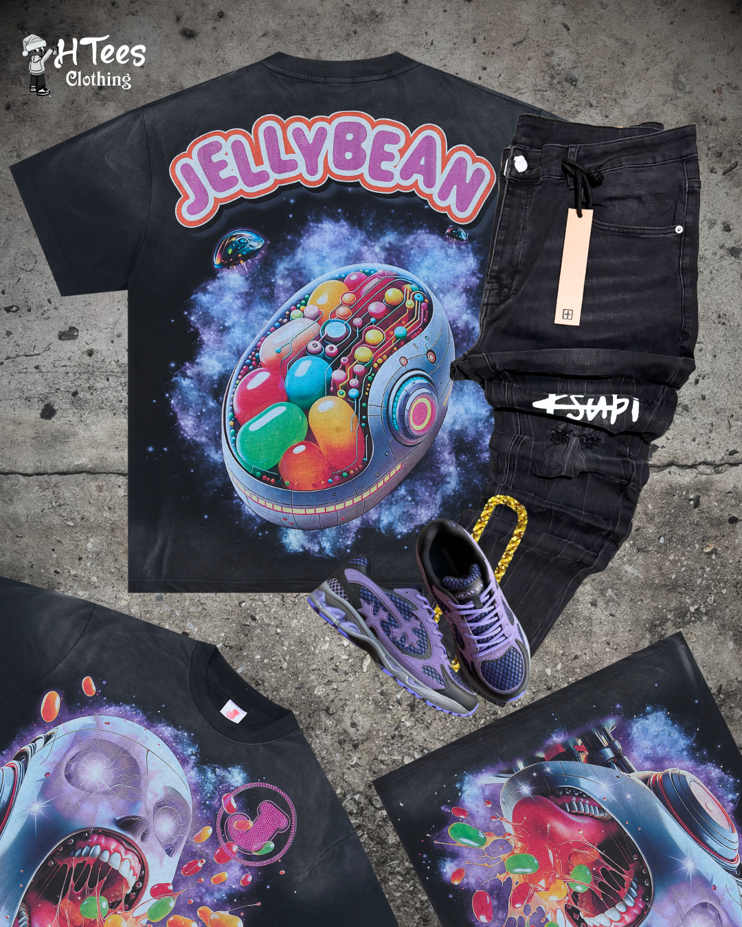 Black Jellybean T-Shirt