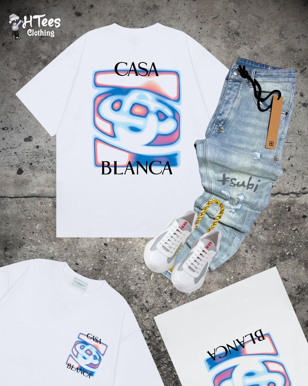 White Casablanca T-Shirt