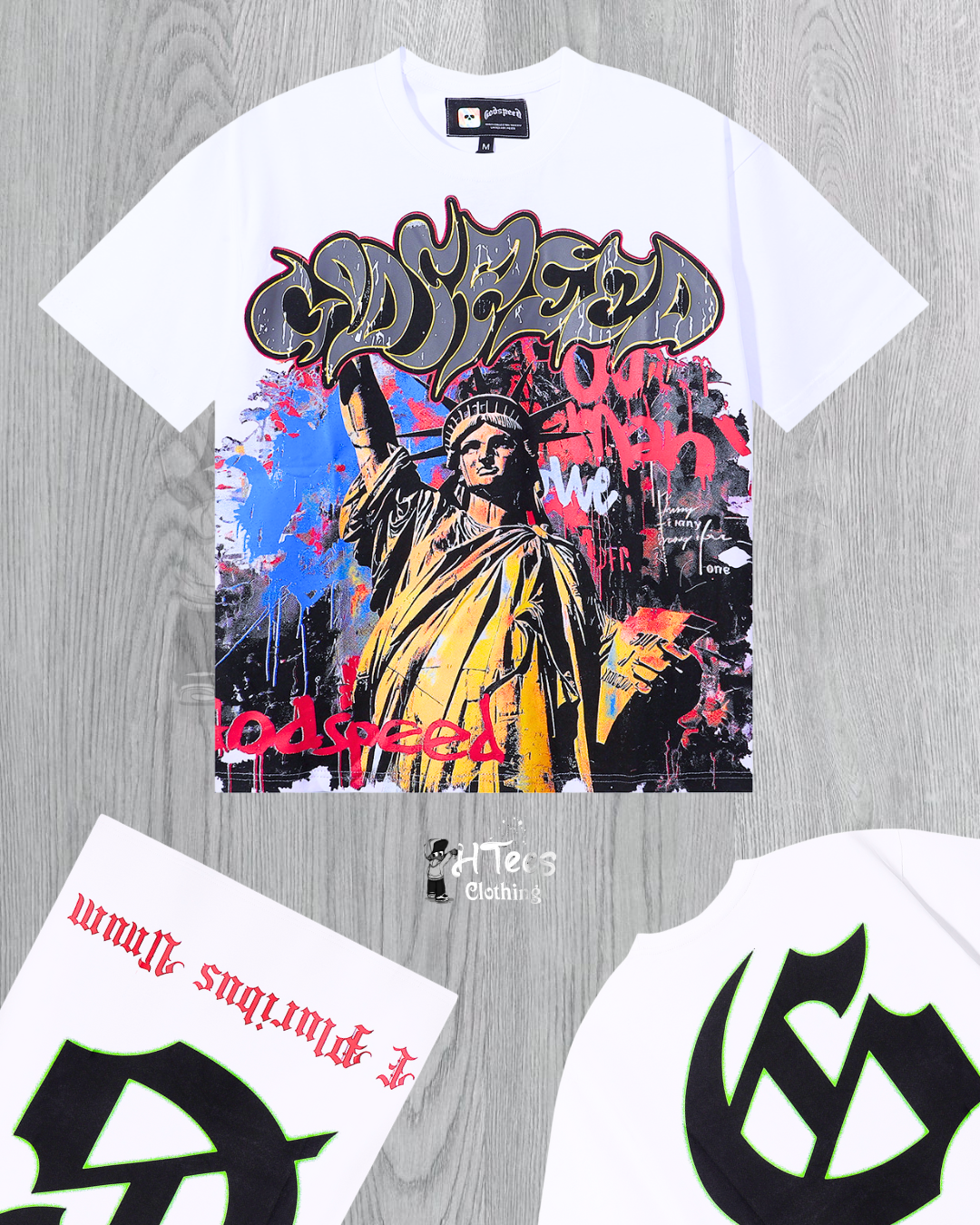 White Godspeed T-Shirt