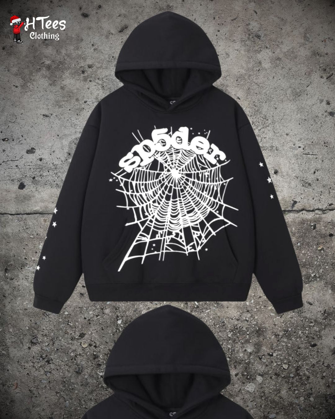 Black Sp5der Hoodie