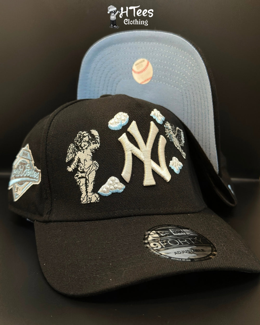 Black/Blue NY Snapback