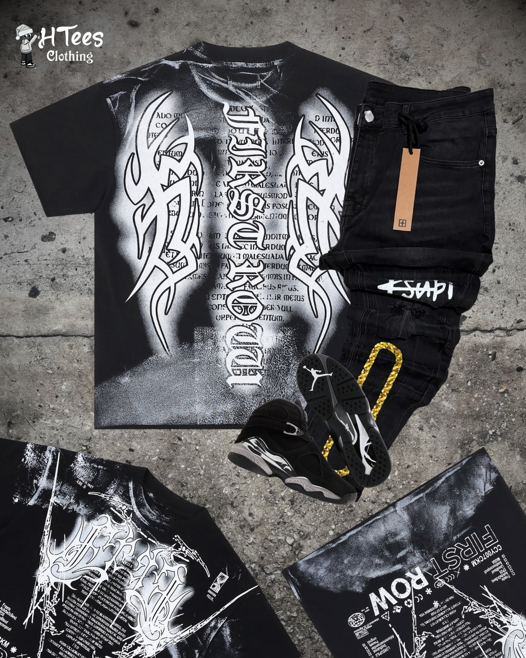 Black First Row T-Shirt