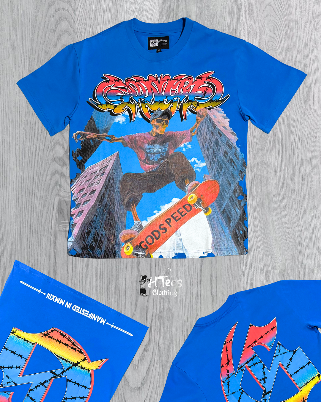 Blue Godspeed T-Shirt