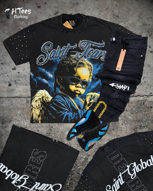 Black Saint Tears T-Shirt