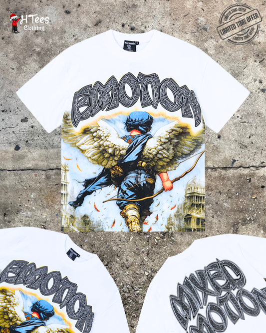 White Mixed Emotions Warrior T-Shirt
