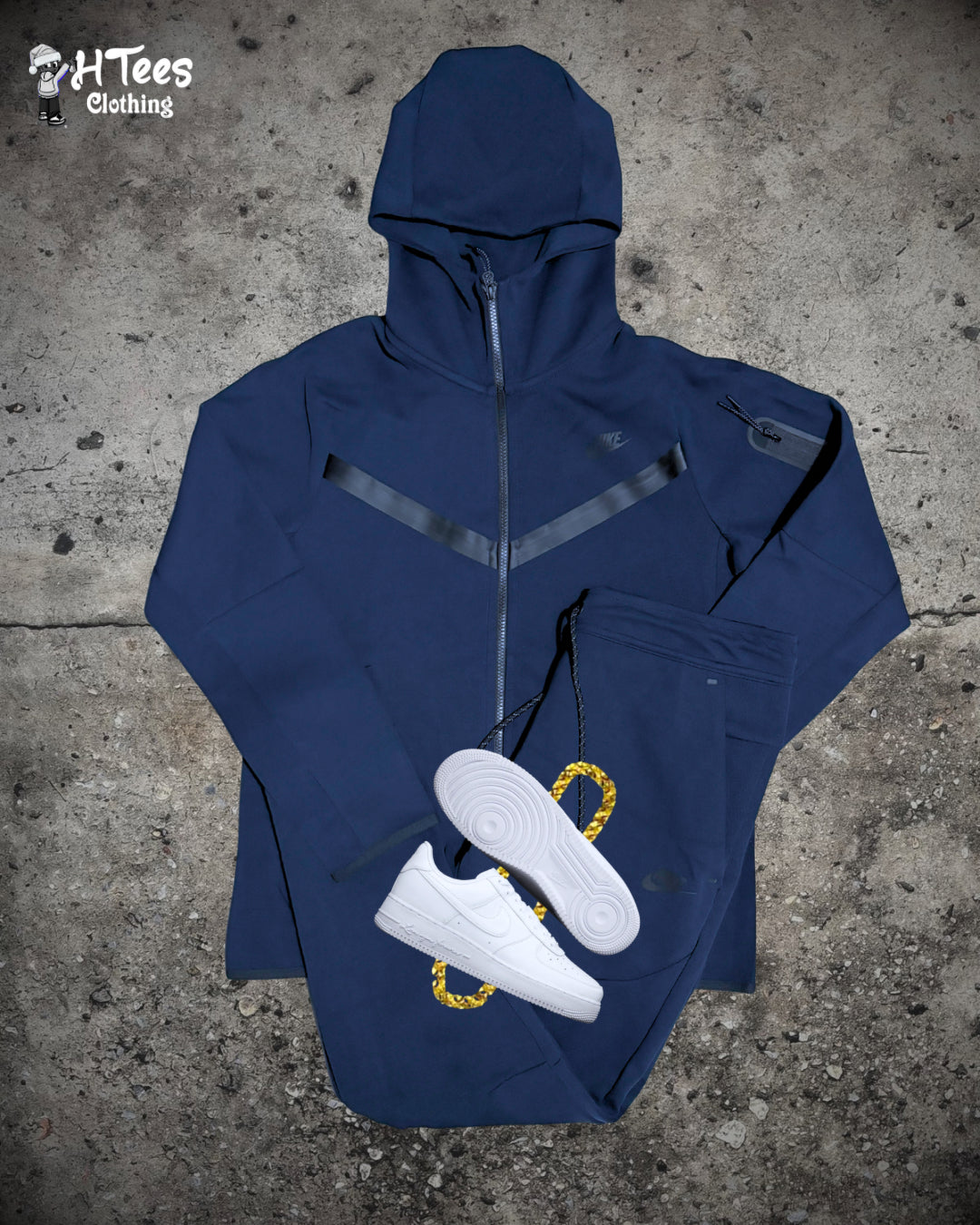 Navy Blue Nike Tech