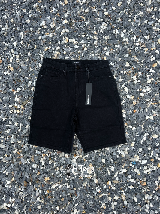 Black Nova Jeans Shorts