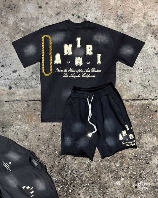 Wash Black Amiri Set