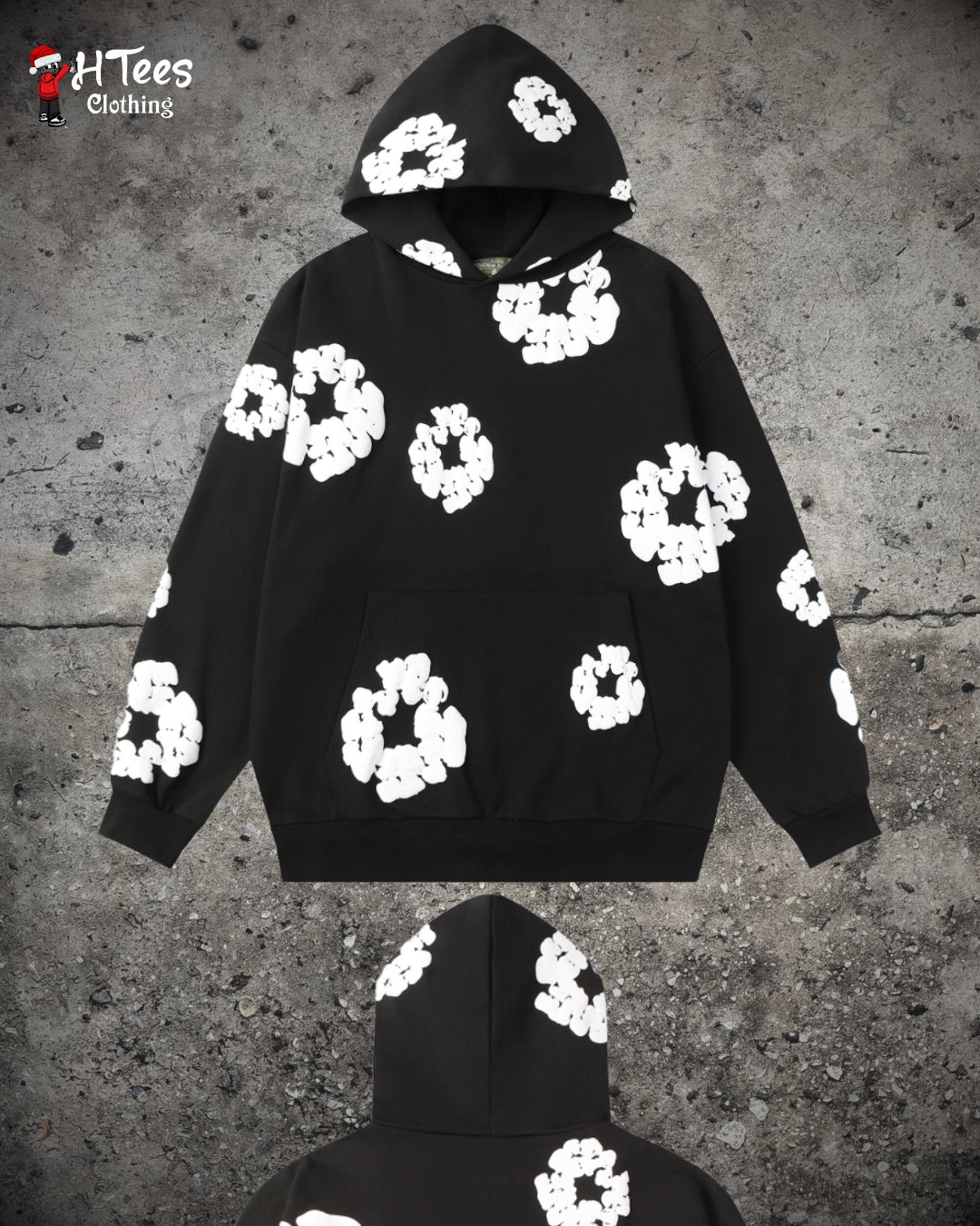 Black Denim Tears Hoodie