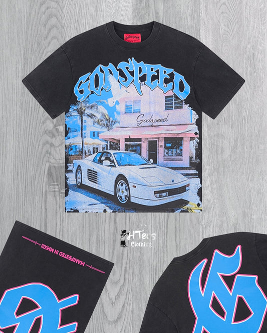 Black Wash Godspeed T-Shirt