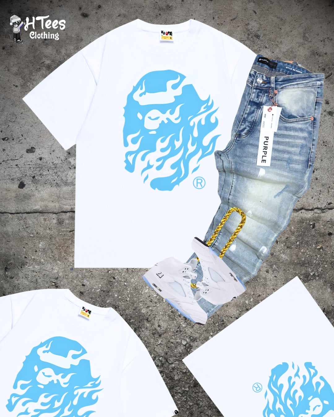 White Bape T-Shirt