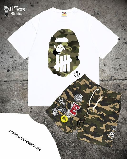 White Camo Bape T-Shirt
