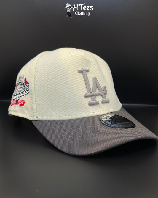 Grey LA New Era Snapback
