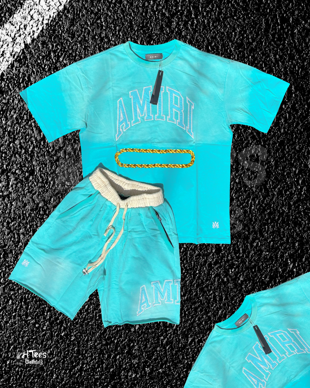 Wash Green Amiri Set