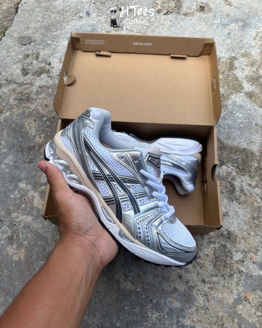 ASICS Kayano 14 White/Silver