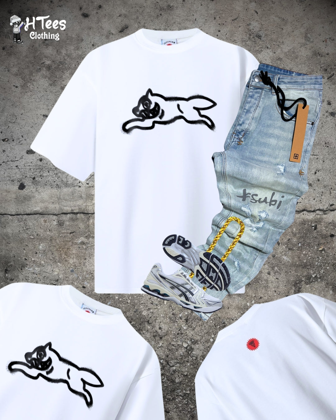 White Ice Cream T-Shirt