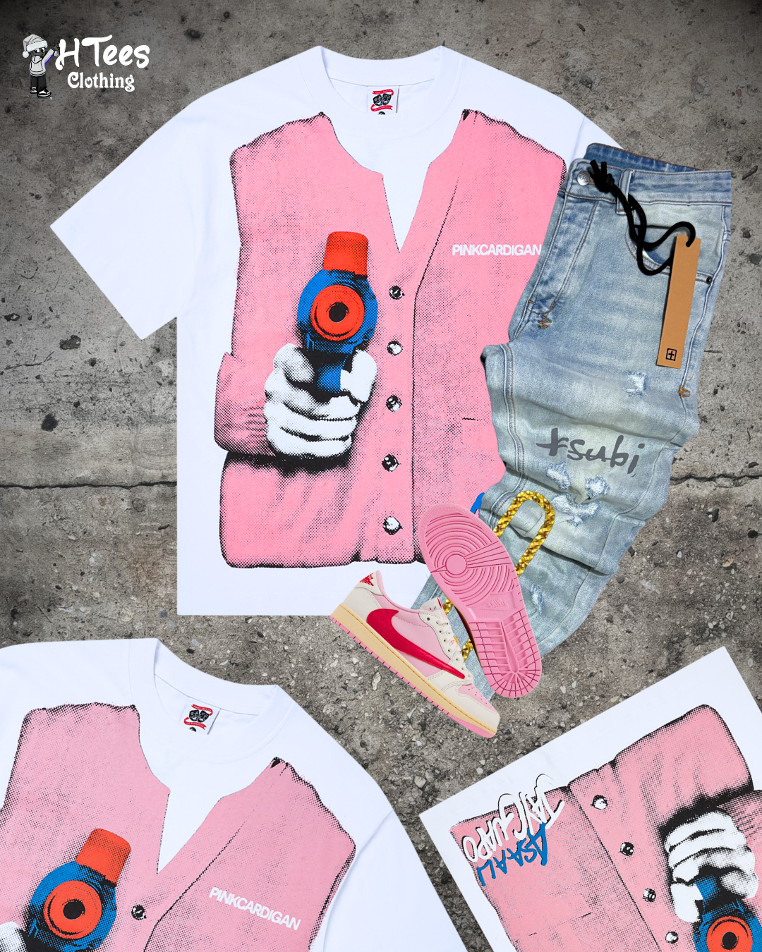 White Asaali T-Shirt
