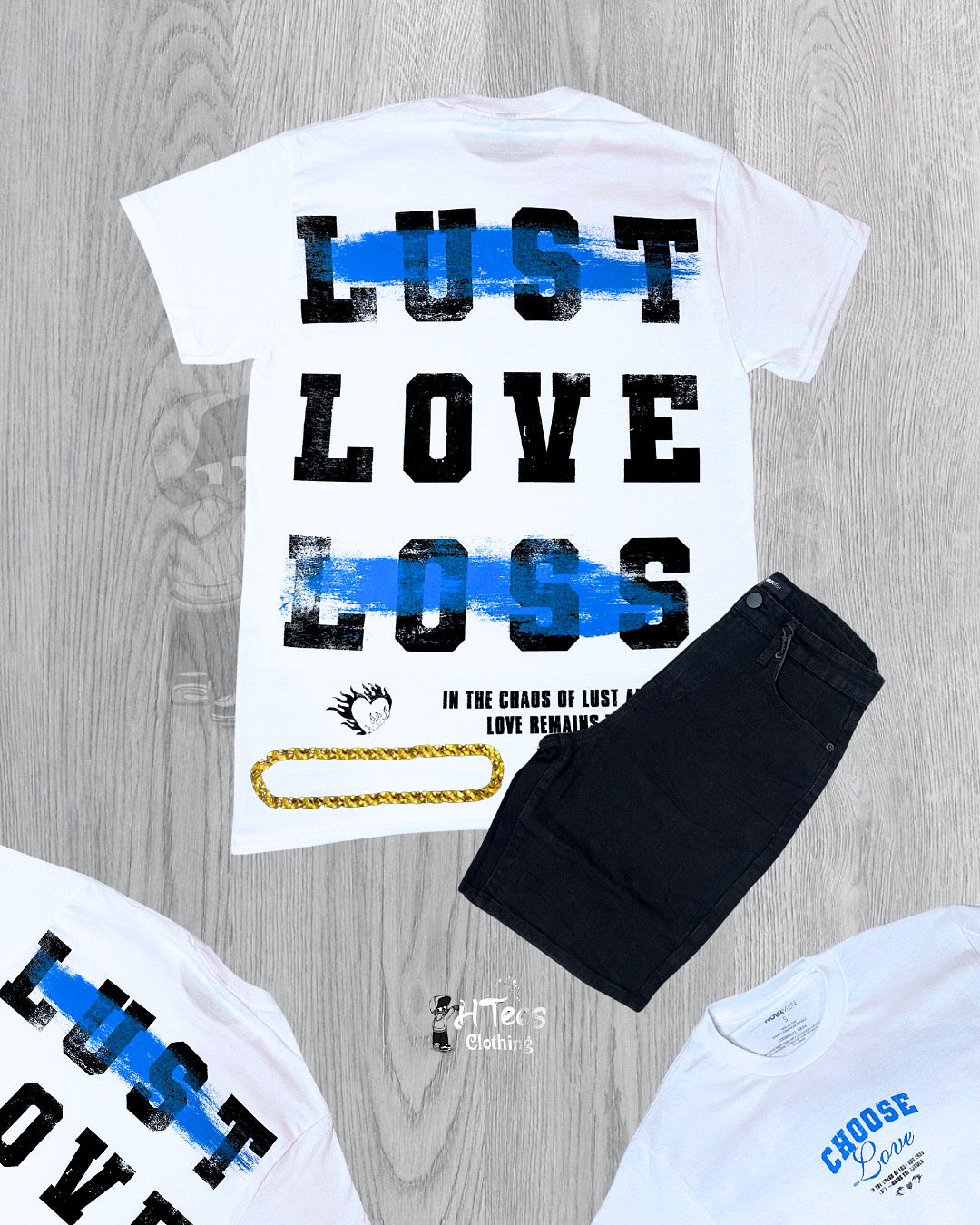 White Choose Love Nova T-Shirt