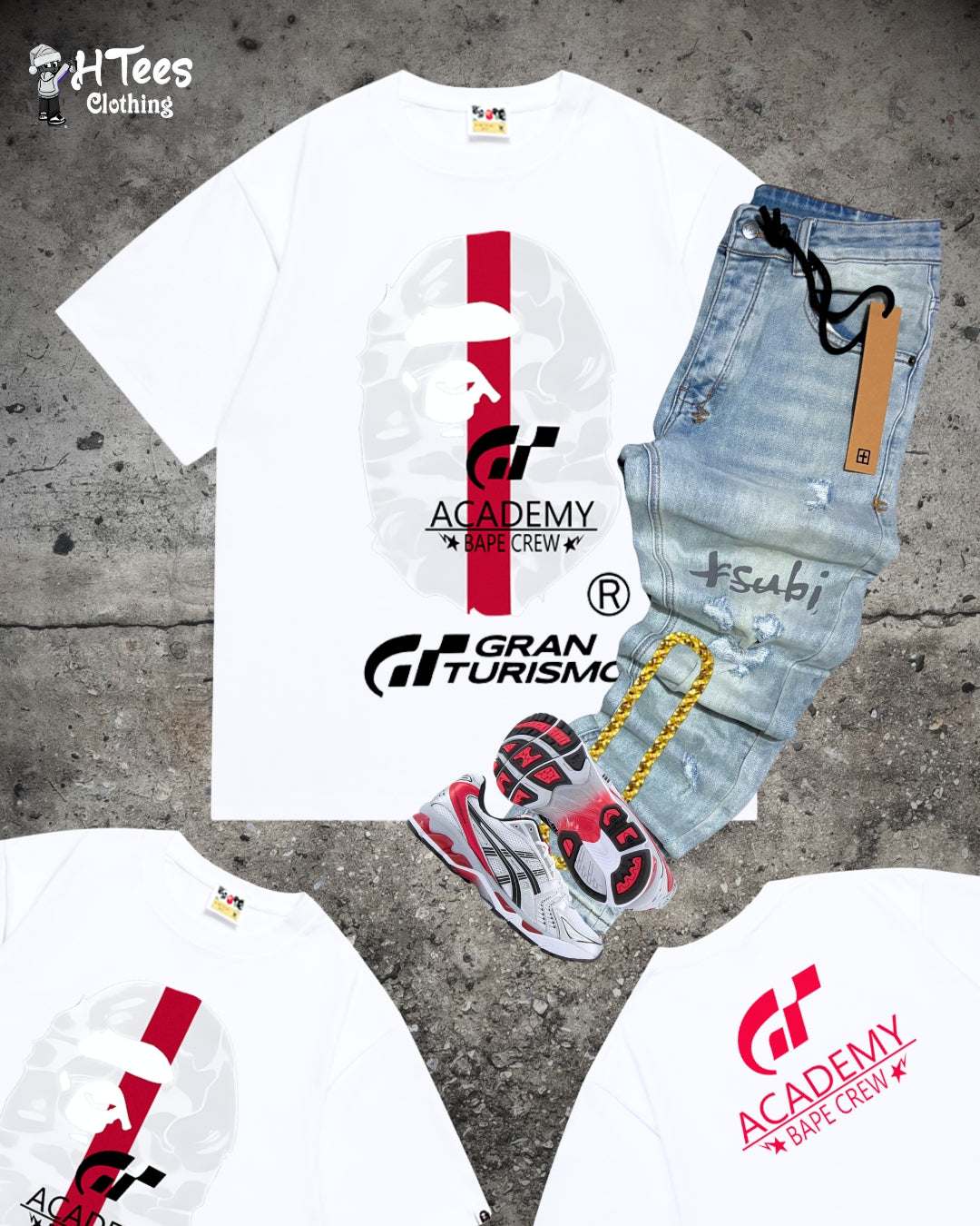 White Bape T-Shirt