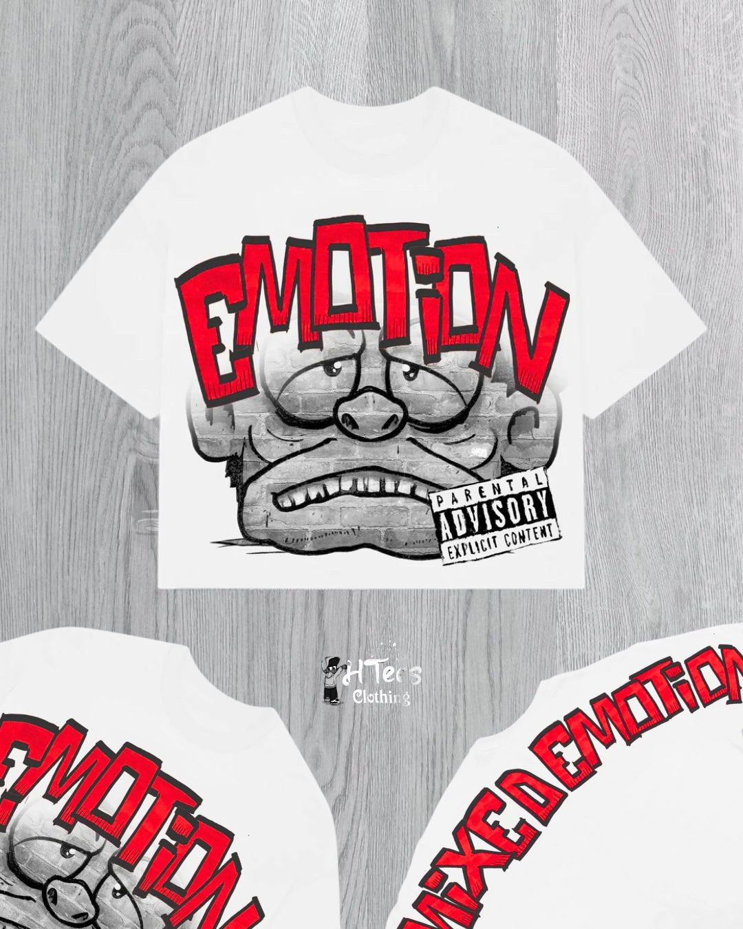 Red Mixed Emotions T-Shirt