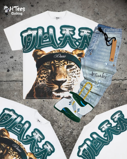 White DUAA T-Shirt