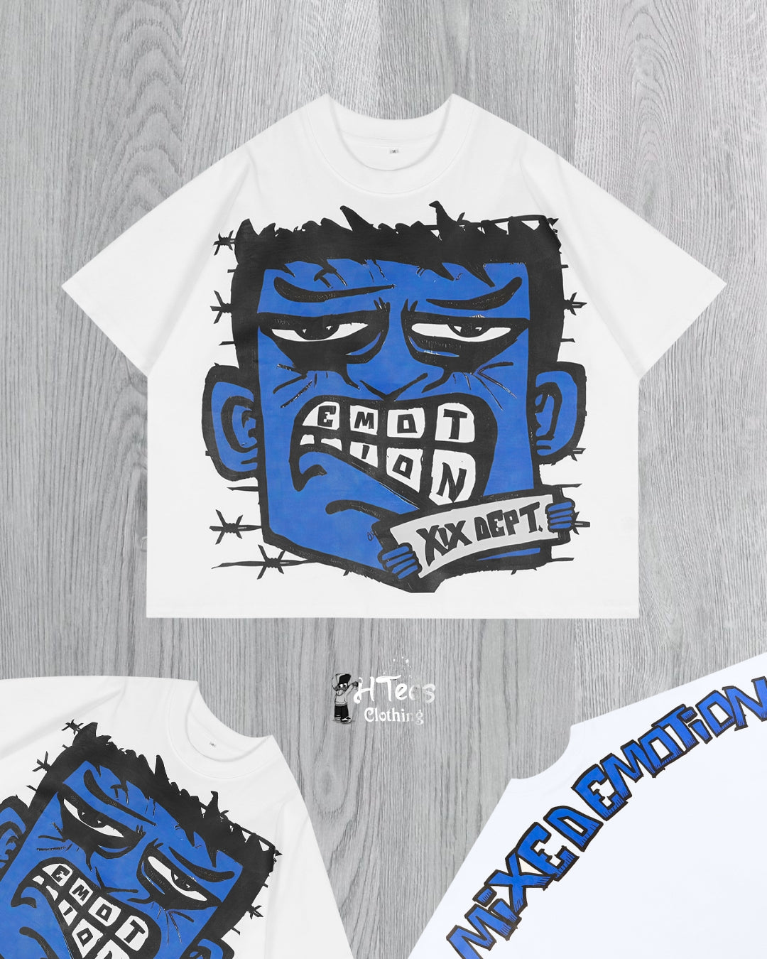 Blue Mixed Emotions T-Shirt