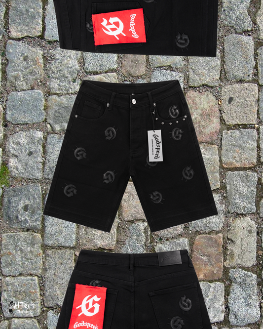 Black Godspeed Jeans Short