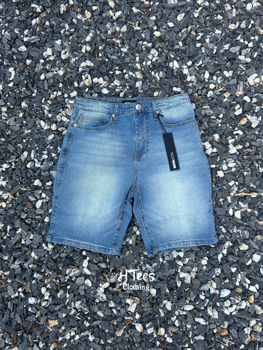 Blue Nova Jeans Shorts
