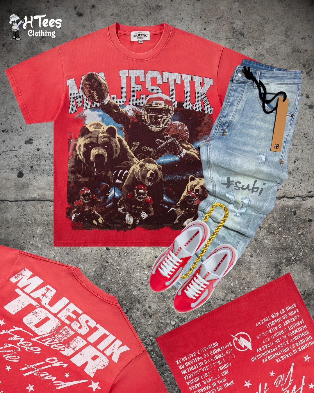 Red Majestik T-Shirt
