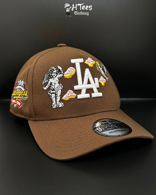 Brown LA New Era Snapback