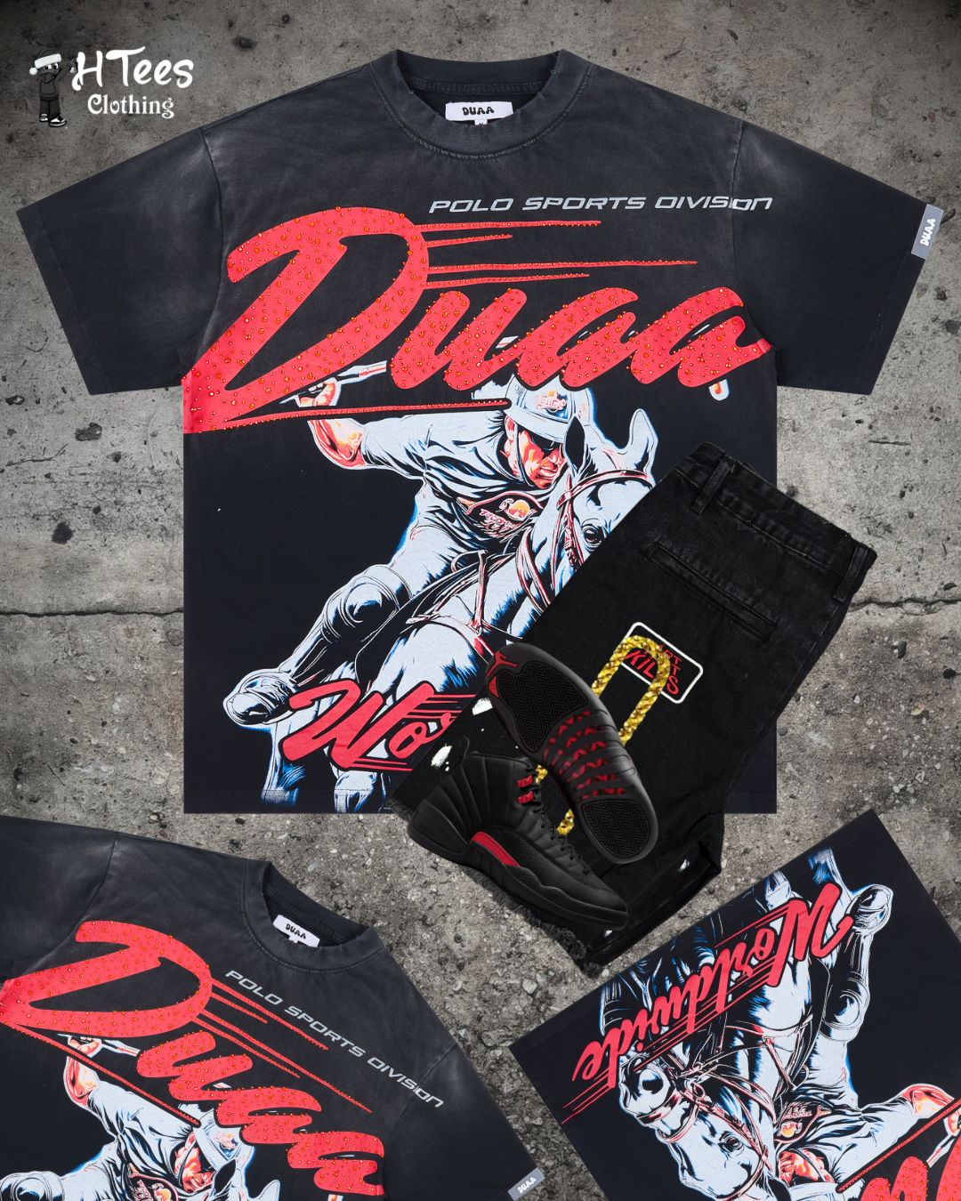 Black DUAA T-Shirt