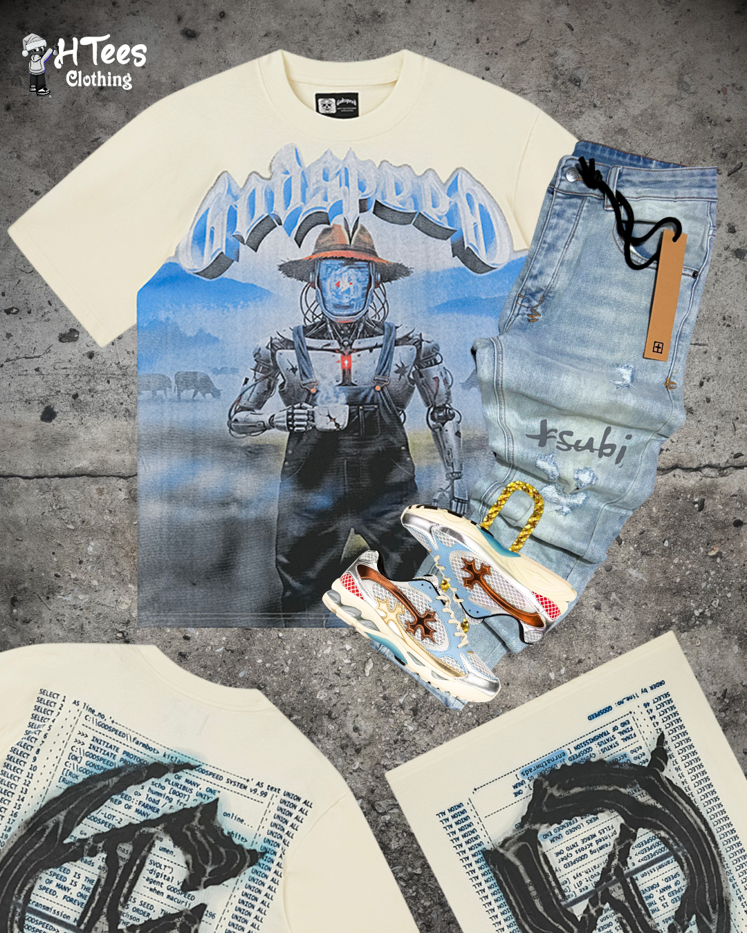 Cream Godspeed T-Shirt